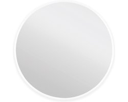 Ronde Badkamerspiegel Differnz 60 cm Wit