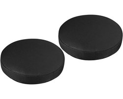 Ronde Barstoel Kussens van PU Leer - 2 Stuks - Afneembare Antislip Stoelhoezen voor Thuisgebruik - 30 cm