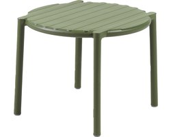 Ronde bijzettafel Doga ø49,5 cm | Agave | Kunststof