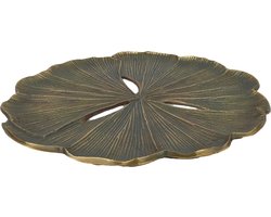 Ronde bloemschotel Fletcher - ø40 - Aluminium - brons