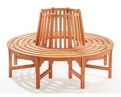 Ronde Boombank - Tuinbanken van Hout in Verschillende Maten (360°)