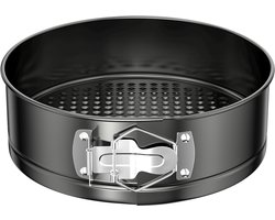 Ronde Cakevorm 20 cm - Openklapbare Taartvorm met Anti-aanbaklaag