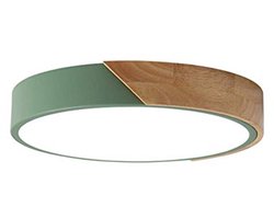 Ronde driekleurige LED-plafondlamp met dimfunctie voor inbouwmontage