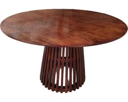 Ronde Eettafel - Bahia - Walnoot Acaciahout - 140cm