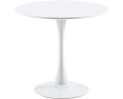 Ronde Eettafel Scandinavisch Design - Ø 80 cm voor Keuken en Woonkamer