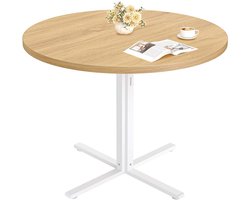Ronde eettafel - Voor 4 personen - Voor eetkamer – Gouden eik