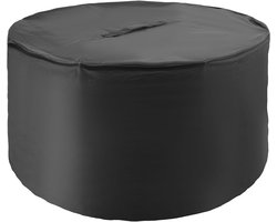 Ronde Fire Pit Cover - 28 inch Weersbestendige Fire Pit Cover - Oxford Stof Campfire Shelter met Opbergtas Accessoires voor 27 inch Fire Pits