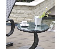 Ronde Glasplaat 80 cm ESG Veiligheidsglas voor Tafelblad of Open Haard