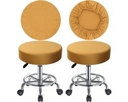 Ronde Krukhoes voor Buiten, Geschikt voor Barstoelen met een Diameter van 30-40 cm, Wasbaar, Stofbestendig en Duurzaam in Diverse Kleuren