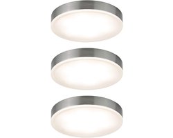 Ronde LED Meubellamp met Drie Spots voor Kast of Keukenverlichting