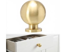 Ronde Messing Ladeknoppen voor Keuken en Kast - Decoratieve Handgrepen voor Meubels en Kasten