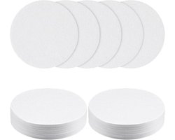 Ronde papieren koffiefilters 100 stuks | 51 mm diameter | Voor koffiezetapparaten en espressomachines | Milieuvriendelijk