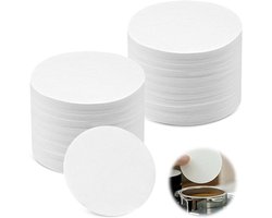 Ronde papieren koffiefilters 51 mm - 500 stuks - voor espresso en koffiezetapparaten