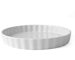 Ronde Quiche- en Taartvorm 28 cm - Vuurvast Porselein