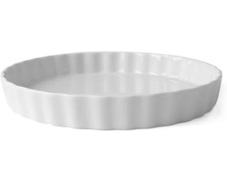 Ronde Quiche- en Taartvorm 28 cm - Vuurvast Porselein