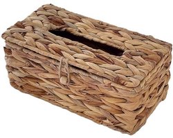 Ronde Rotan Tissue Box - Decoratieve Opbergdoos voor Zakdoekjes en Toiletpapier