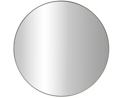 Ronde spiegel NOOR, metalen frame, Ø 80 cm