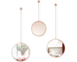 Ronde spiegels, set van 3
