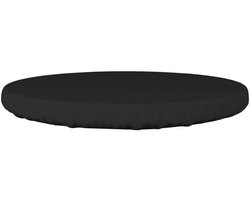 Ronde Tafelhoes - Tuinstafel Beschermhoes - Terrasmeubels Beschermen - Waterdicht Oxford Doek - 153 x 10 cm - Zwart
