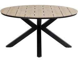 Ronde tuintafel Cyprus ø150cm | Wood | Polywood & Aluminium