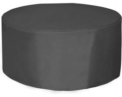 Ronde Waterdichte Afdekking voor Tuinmeubelen - 420D Oxford-stof - Ademend - Beschermhoes voor Tuintafel en Terrasmeubels (Ø 142 x 68 cm)