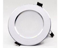 Ronde Waterdichte LED Inbouwspot – Badkamer, Gang, Woonkamer & Buiten – Warm Wit 3000K – IP65 – Sparing 70–85 mm