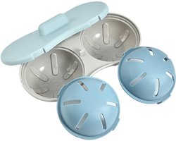 RONN® Eierkoker magnetron - Eierkoker - Eierkoker - Blauw - ‎22cm x 11cm x 7cm