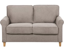 RONNEBY - Tweezitsbank - Lichtbruin - Polyester