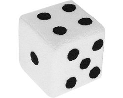 Ronte - Creatieve Kubus Kruk met Afneembare en Wasbare Voetsteun voor Woonkamer, Slaapkamer en Kantoor. Ideale Stoel met Doel Dobbelstenen Thematische Ontwerp