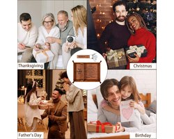 Ronte - Kerst Nachtkastje Organisator voor hem, Lederen Valet Tray Vrouw vriendje Sleutelorganisator Verjaardag Valentijnsdag Cadeau Man