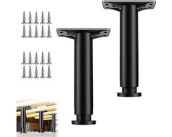 Ronte - Meubelpoten 20-35 cm in hoogte verstelbaar voor tafels en kasten