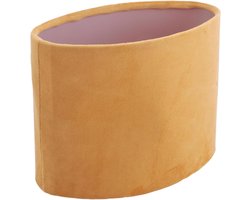 Ronte - Moderne ovale lampenkap voor tafel- en staande lampen met E27 en E14 fitting, universeel inzetbaar voor lezen, ontspannen en decoratie