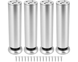 Ronte - Verstelbare meubelpoten 20 cm - draagvermogen 200 kg - bank, bed, tafel, kast.