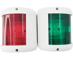 Rood Groen Navigatie Lichten Voor Boten 12V-24V Verzending Positie Lichten Marine Anker Licht IP66 Waterdicht Signaal Led Nav Lichten 112.5 ° voor Marine Boot Jacht