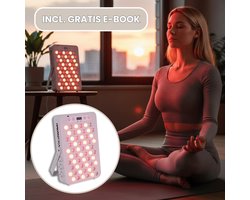 Rood Licht Therapie Lamp - 660 nm & 850 nm - 200 Watt - Zonder flikkering - Zeer lage EMF - Vitalwave VT300 - Incl. GRATIS E-BOOK over Red Light Therapy