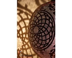 Roodkoper Egyptische hanglamp (XXL)