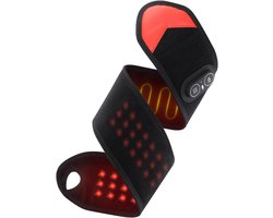 Roodlichttherapie voor de behandeling van pols- en handletsels, carpaaltunnelsyndroom, maakt gebruik van 660 nm, draagbaar nabij-infrarood en rood licht, met 3 warmtestanden om de symptomen te verlichten.