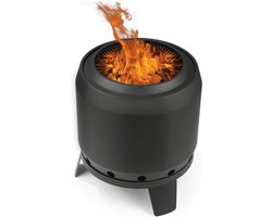 Rookvrije Vuurkorf Klein | 52,5 x 51,5 x 57 cm | Stabiel en Duurzaam met 360° Luchtcirculatie