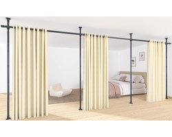 Roomdivider - Ruimteverdeler zonder Boren - Kamerscherm - Scheidingswand - Afdeling