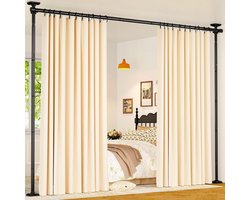 Roomdivider - Ruimteverdeler zonder Boren - Kamerscherm - Scheidingswand - Modern