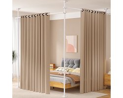 Roomdivider - Ruimteverdeler zonder Boren - Kamerscherm - Scheidingswand - Privacy