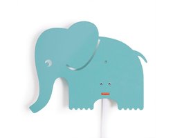 Roommate Elephant lamp - blauw
