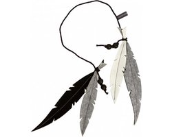 Roommate Feather Mobiel Black/White