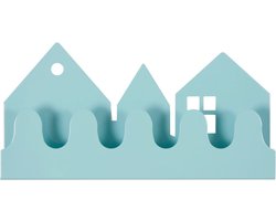 roommate village kapstok - pastel blauw