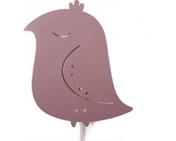 Roommate Wandlamp Bird Junior 25 X 23 Cm E14 Staal 7w Paars