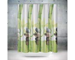 Roomture - douchegordijn - natural - 240 x 200 - extra breed