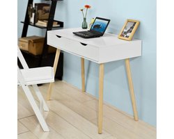 Rootz- Thuiskantoor Tafel Bureau Computerbureau Computerwerkstation 2 Laden