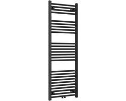 Rosani Classic radiator 60x140cm recht middenaansluiting 661watt mat zwart