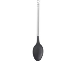 Rösle - Basic Line - Opschep Lepel - 32 cm - Zwart / Zilver