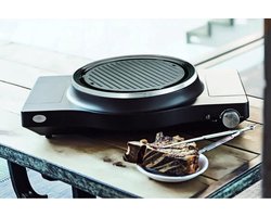 Rösle Buddy BBQ - Barbecue - Grill - Gasbarbecue - Gasbbq - Voor binnen, buiten en onderweg - Produceert geen rook